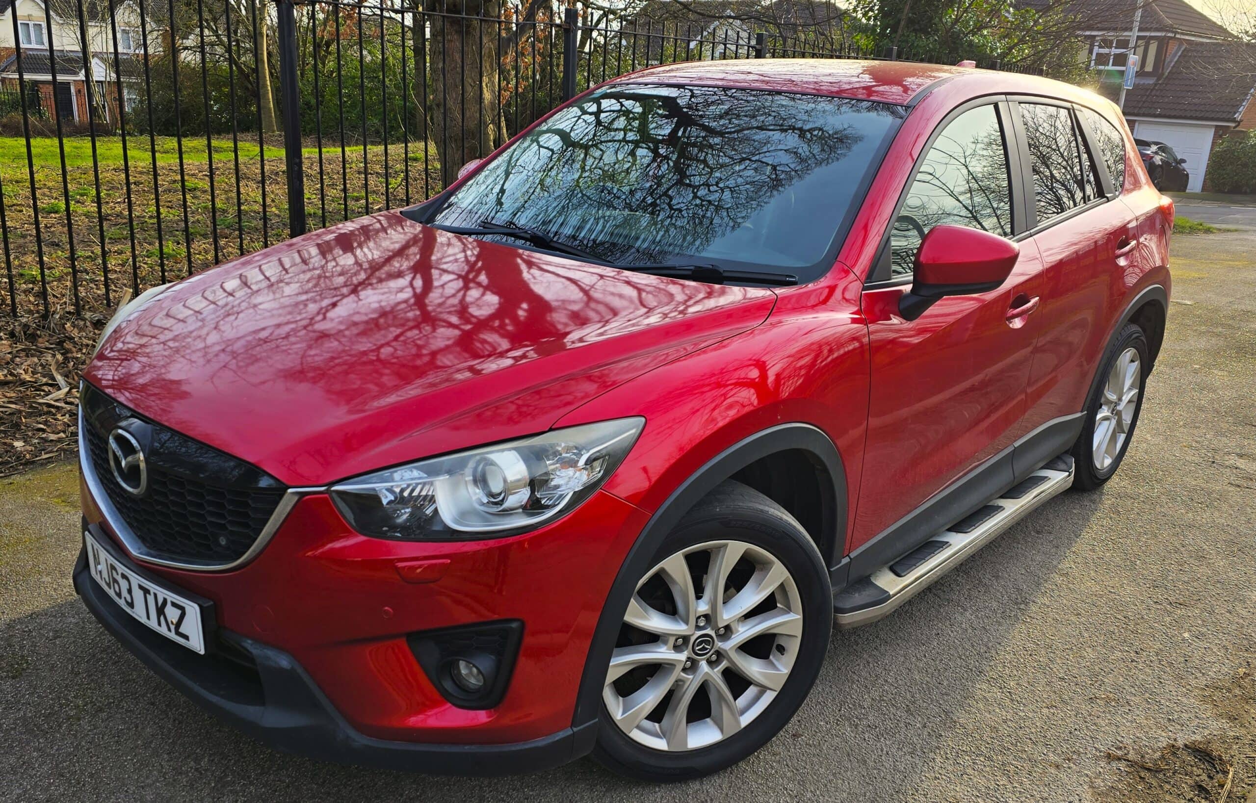 
								2013 63 REG MAZDA CX-5 2.2 SPORT NAV (AWD) 175 BHP MANUAL + LEATHER + NAV + full									