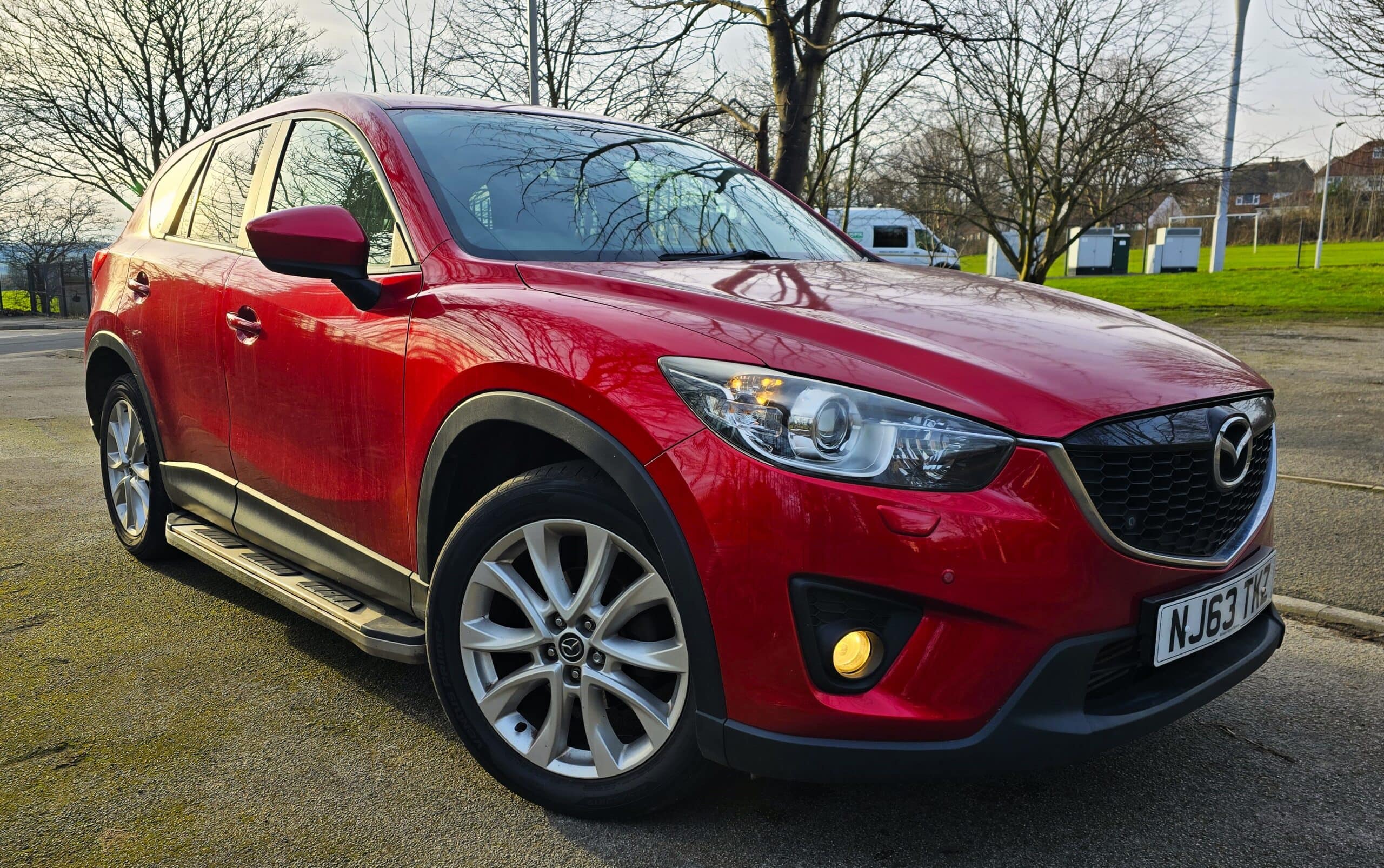 
								2013 63 REG MAZDA CX-5 2.2 SPORT NAV (AWD) 175 BHP MANUAL + LEATHER + NAV + full									