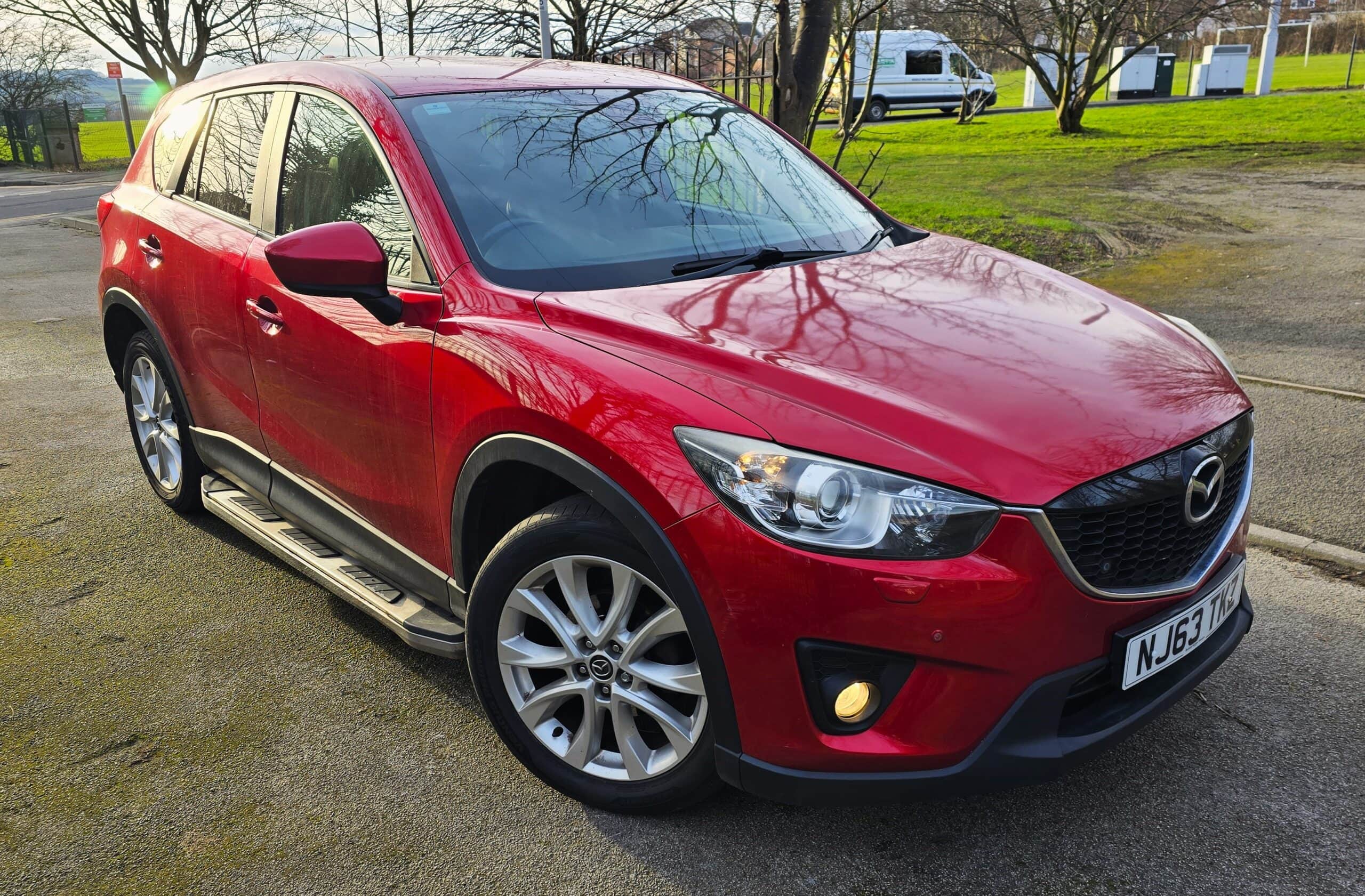 
								2013 63 REG MAZDA CX-5 2.2 SPORT NAV (AWD) 175 BHP MANUAL + LEATHER + NAV + full									