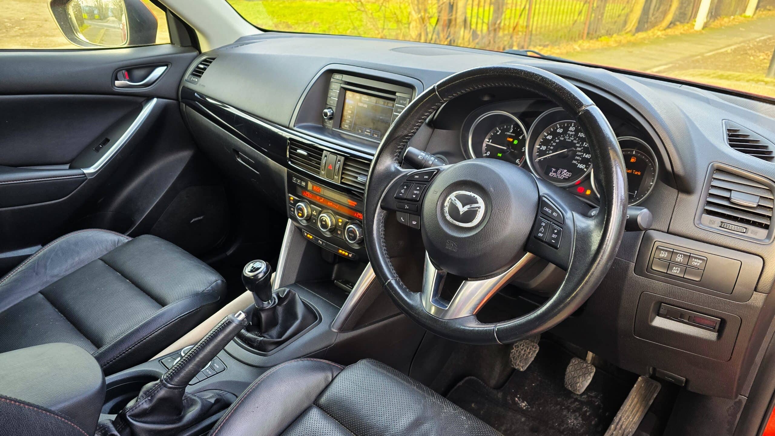 
								2013 63 REG MAZDA CX-5 2.2 SPORT NAV (AWD) 175 BHP MANUAL + LEATHER + NAV + full									