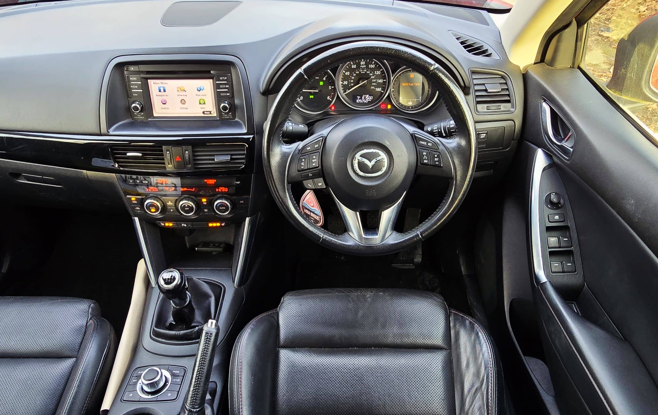 
								2013 63 REG MAZDA CX-5 2.2 SPORT NAV (AWD) 175 BHP MANUAL + LEATHER + NAV + full									